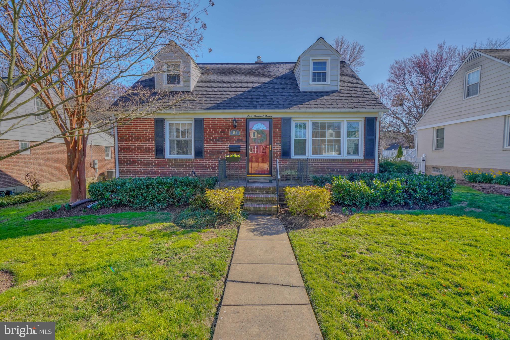 507 Overcrest Road Towson, MD 21286 - Photo 1 of 46 EXTERIOR FRONT