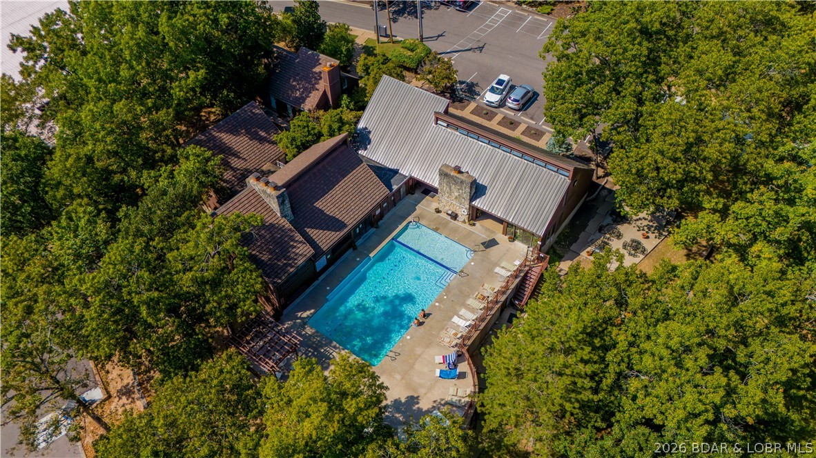 5940 Baydy Peak Road, Unit 1123 Osage Beach, MO 65065 - Photo 34 of 36 Aerial View of the Pool