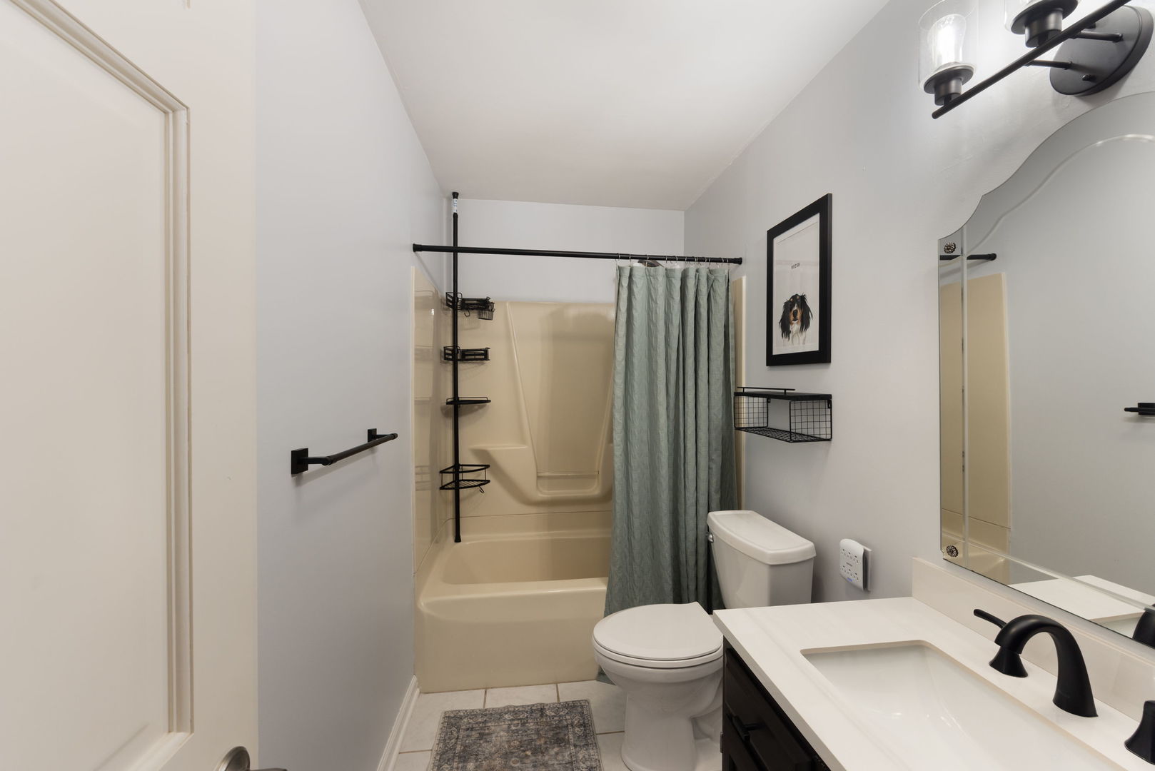 4N285 LaFox Road St. Charles, IL 60175 - Photo 9 of 17 a bathroom with a sink toilet and shower