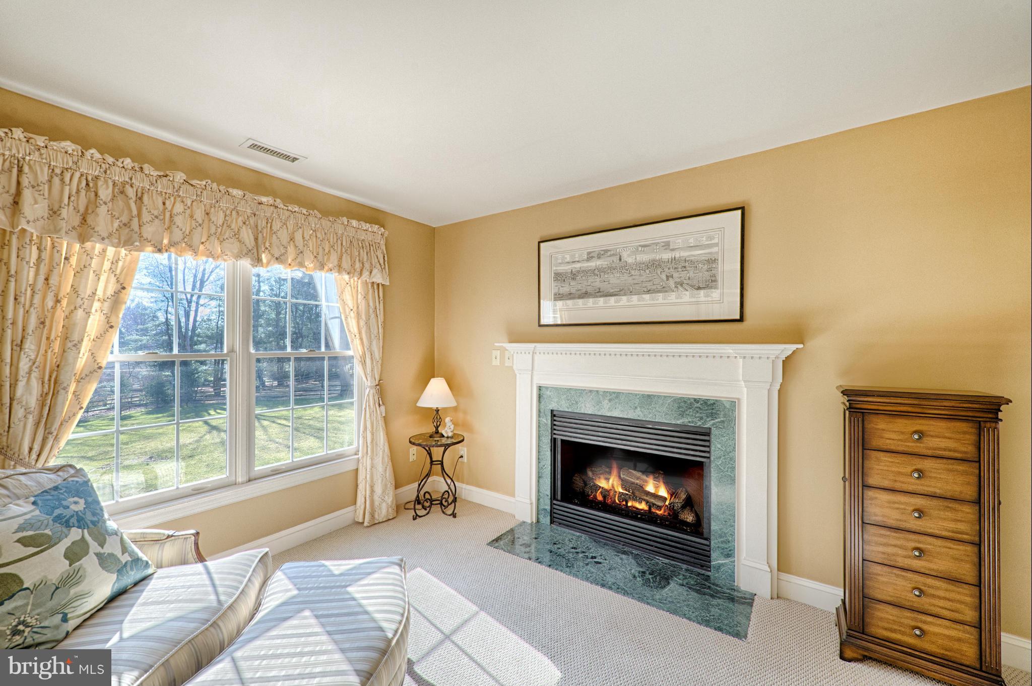 1629 Providence Road Towson, MD 21286 - Photo 15 of 30 a living room with furniture a fireplace and a large window