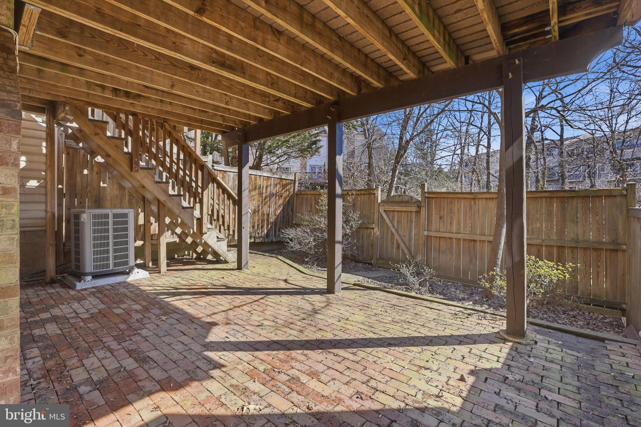 8027 Tanworth Court Springfield, VA 22152 - Photo 40 of 47 Outdoor Fenced in Patio