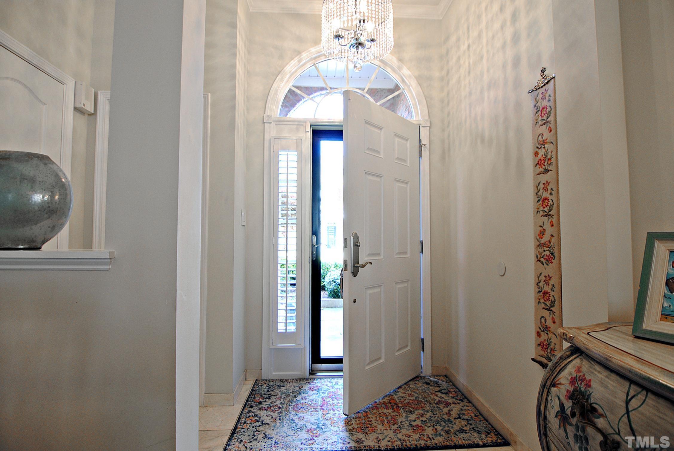 13222 Ashford Park Drive Raleigh, NC 27613 - Photo 3 of 30 a view of entryway with livingroom