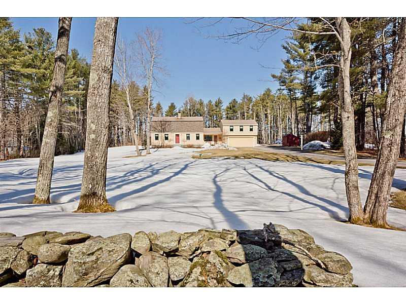84 Burnham Road Scarborough, ME 04074 - Photo 1 of 35 Exterior Front. Large front yard