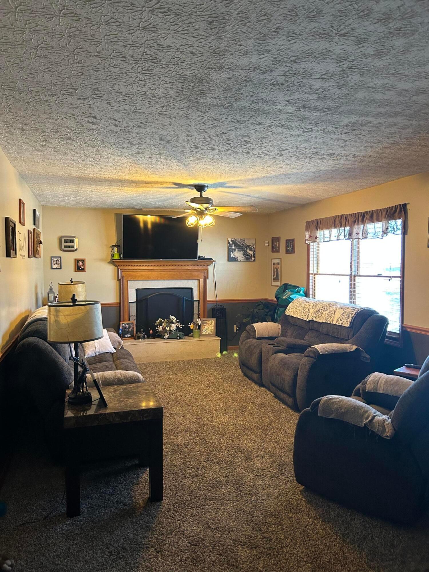 21855 Bolender Pontious Road Circleville, OH 43113 - Photo 7 of 16 Family room w/ fireplace