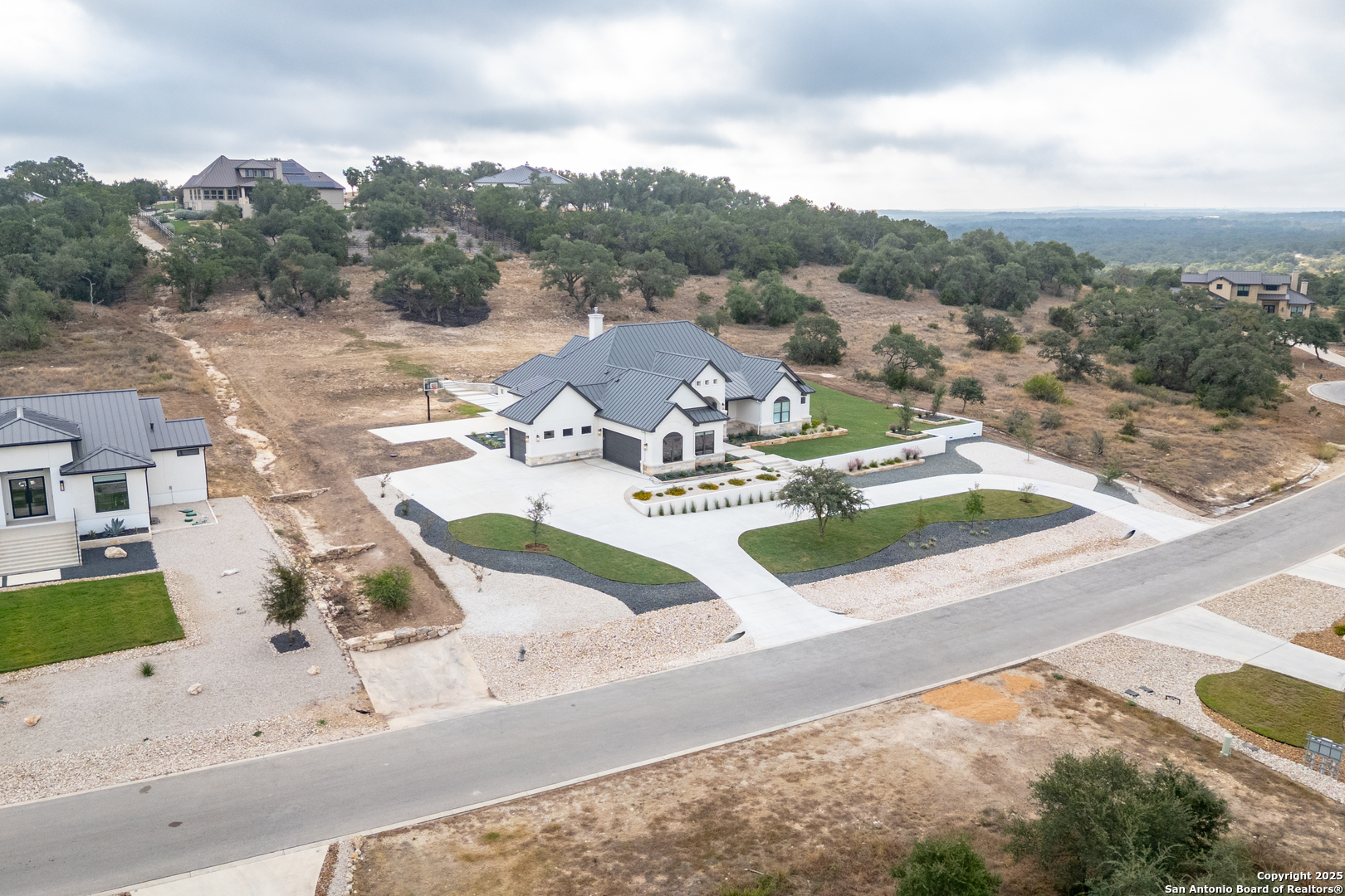 5971 Colin Ridge New Braunfels, TX 78132 - Photo 41 of 52 a view of a patio with swimming pool