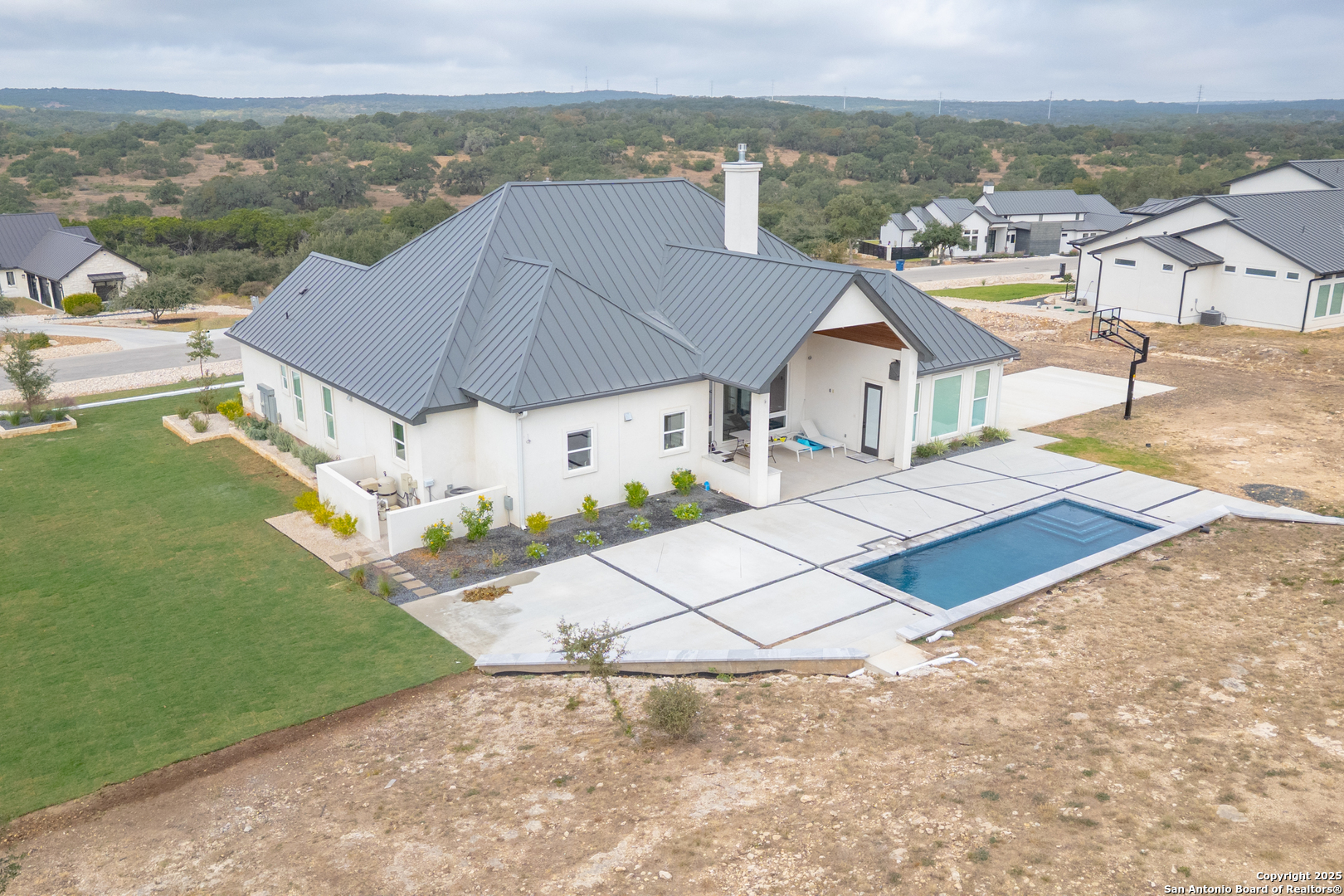 5971 Colin Ridge New Braunfels, TX 78132 - Photo 46 of 52 an aerial view of a house