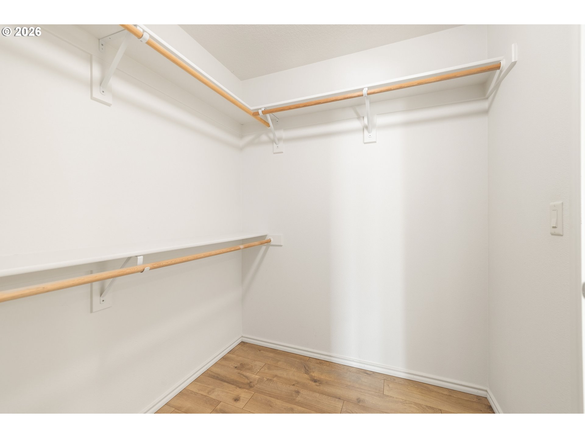 6512 Northwest 165th Avenue Portland, OR 97229 - Photo 25 of 42 a view of small space with racks on the wall