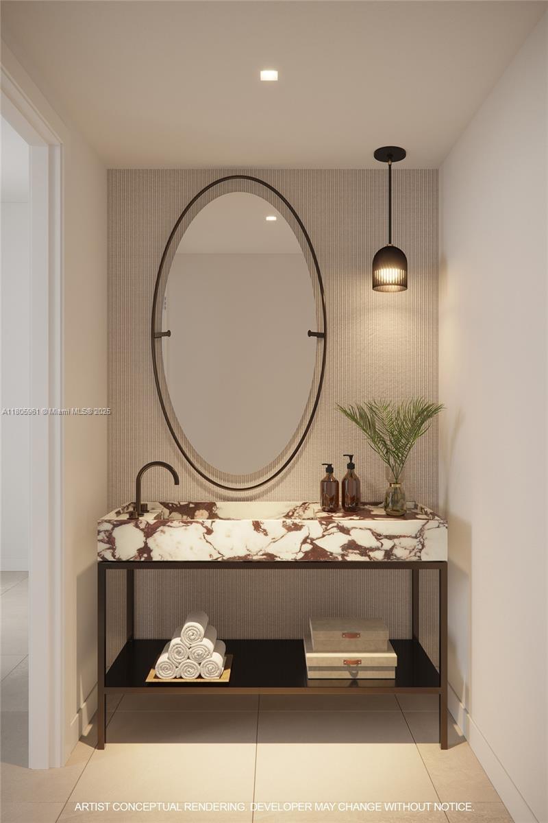 2200 Brickell Avenue, Unit 207 Miami, FL 33129 - Photo 12 of 29 a close view of a fireplace in kitchen