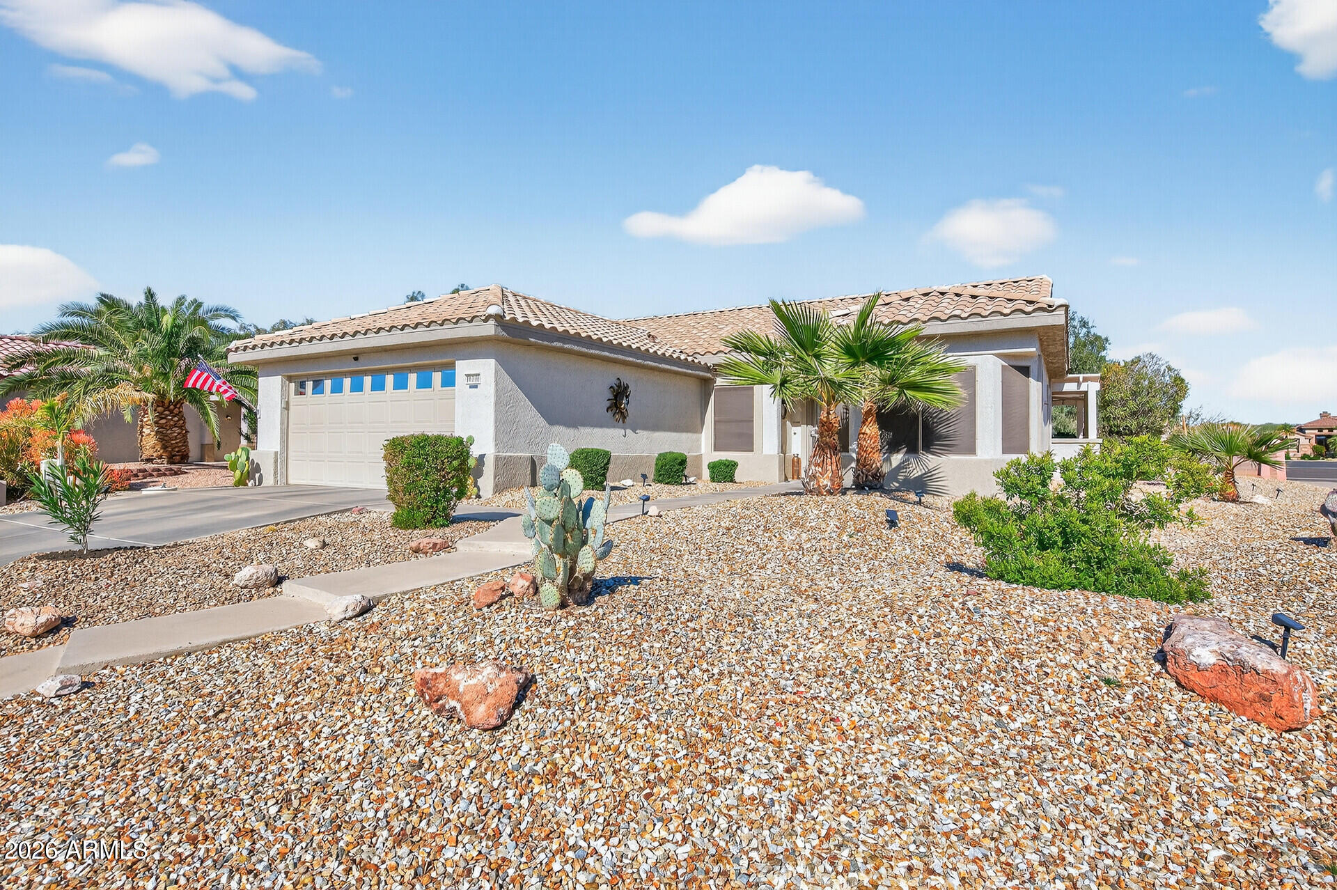 16100 West Eagle Ridge Drive Surprise, AZ 85374 - Photo 3 of 44 a view of a house with a patio