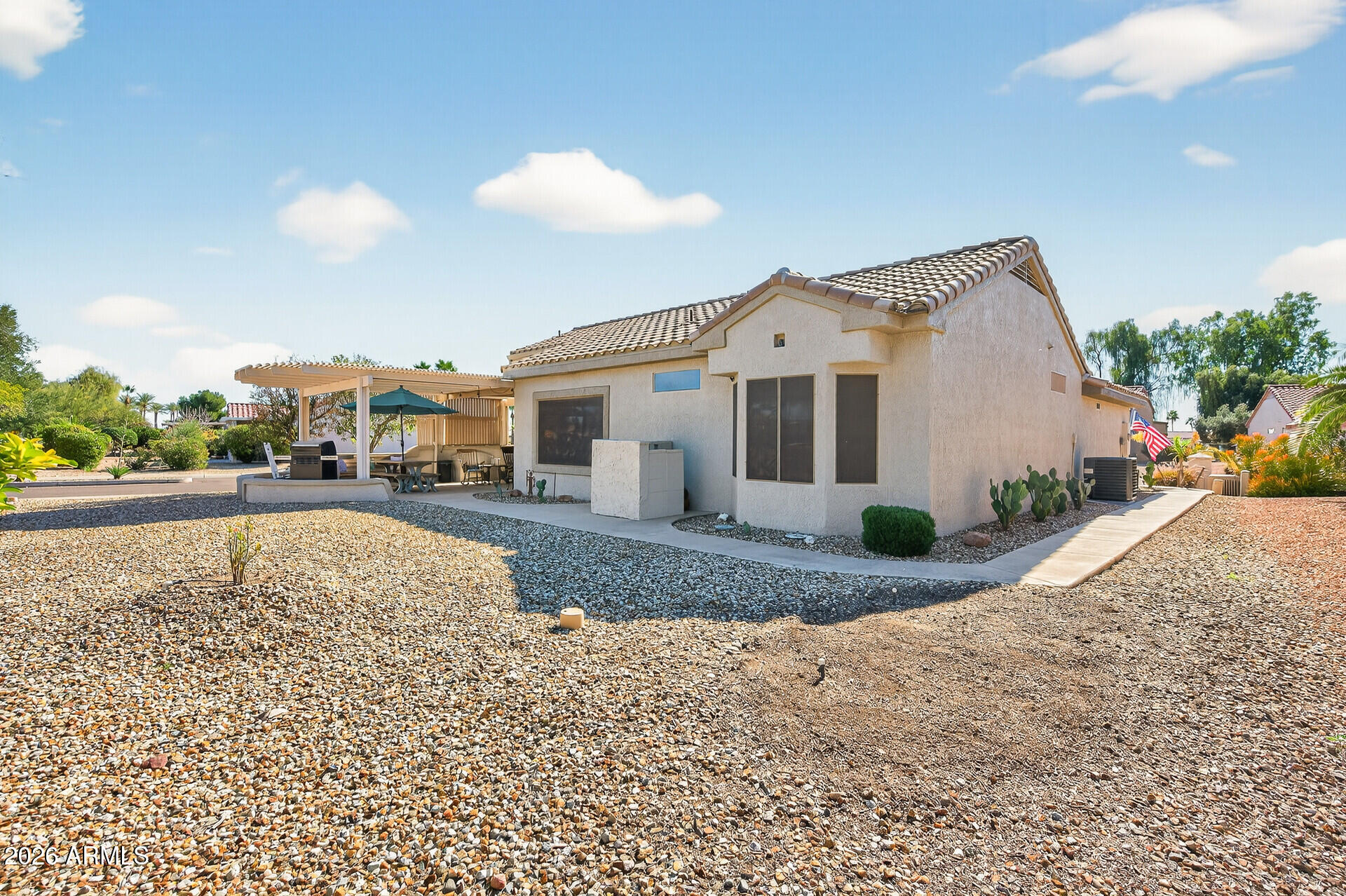 16100 West Eagle Ridge Drive Surprise, AZ 85374 - Photo 41 of 44 a view of a house with a patio