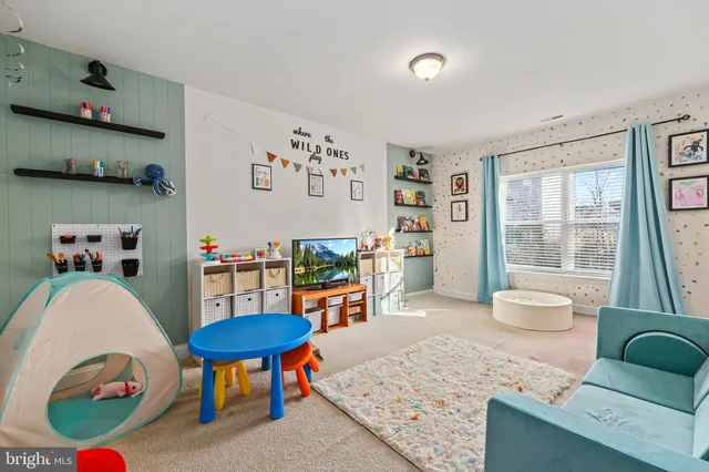 a front view of a building with street view and outdoor space