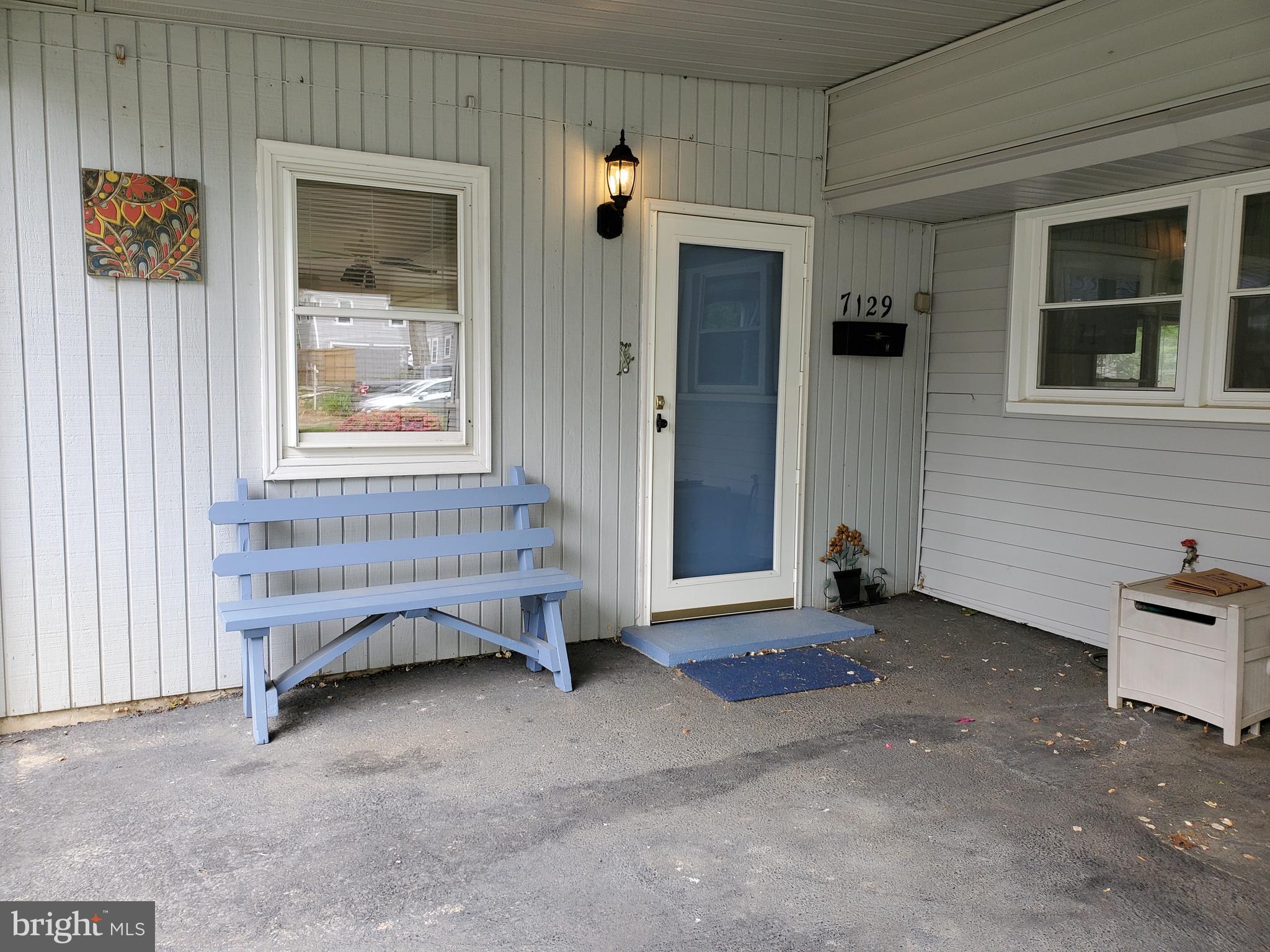 7129 Alger Road Falls Church, VA 22042 - Photo 2 of 22 Welcome home Entry off Carport