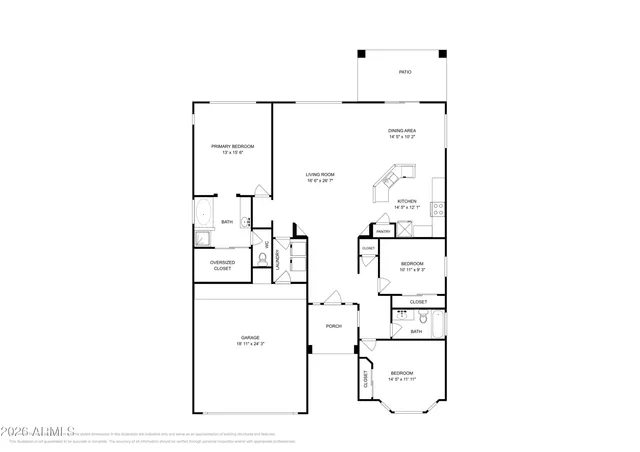 $2,049 | 6624 South 45th Glen, Laveen, AZ 85339