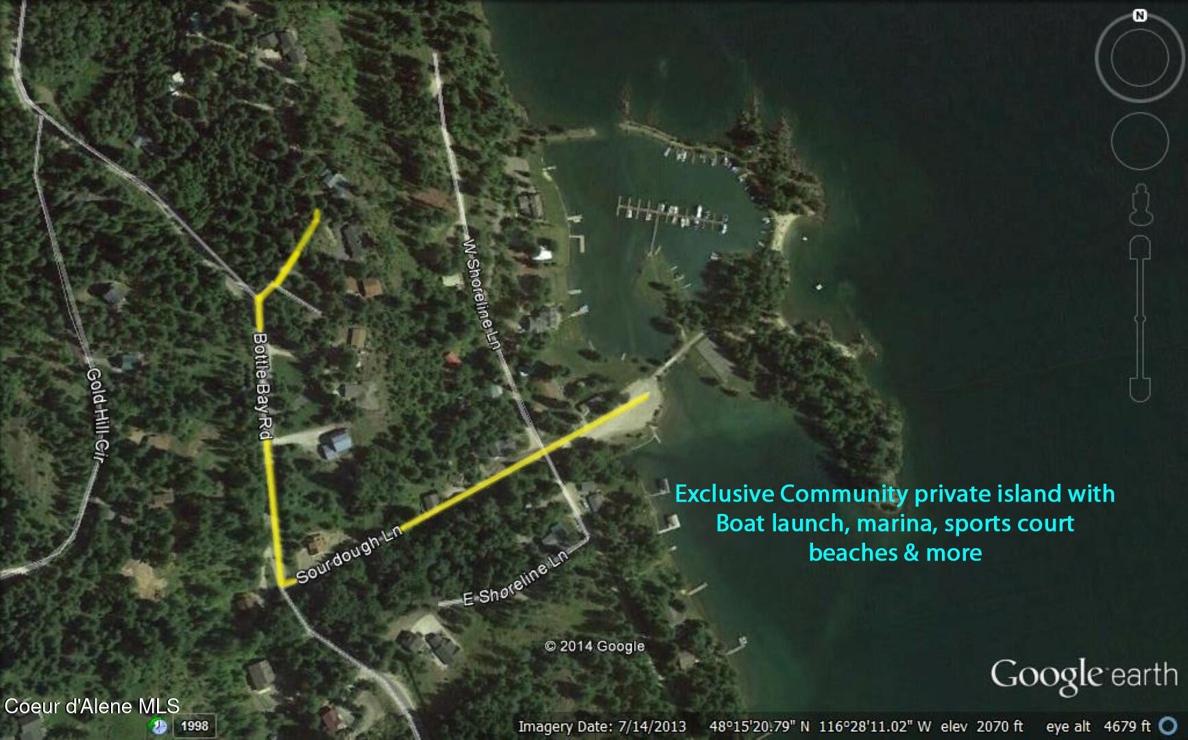 Nka Blue Grouse Road Sagle, ID 83860 - Photo 17 of 41 Google Map6 (Large)s