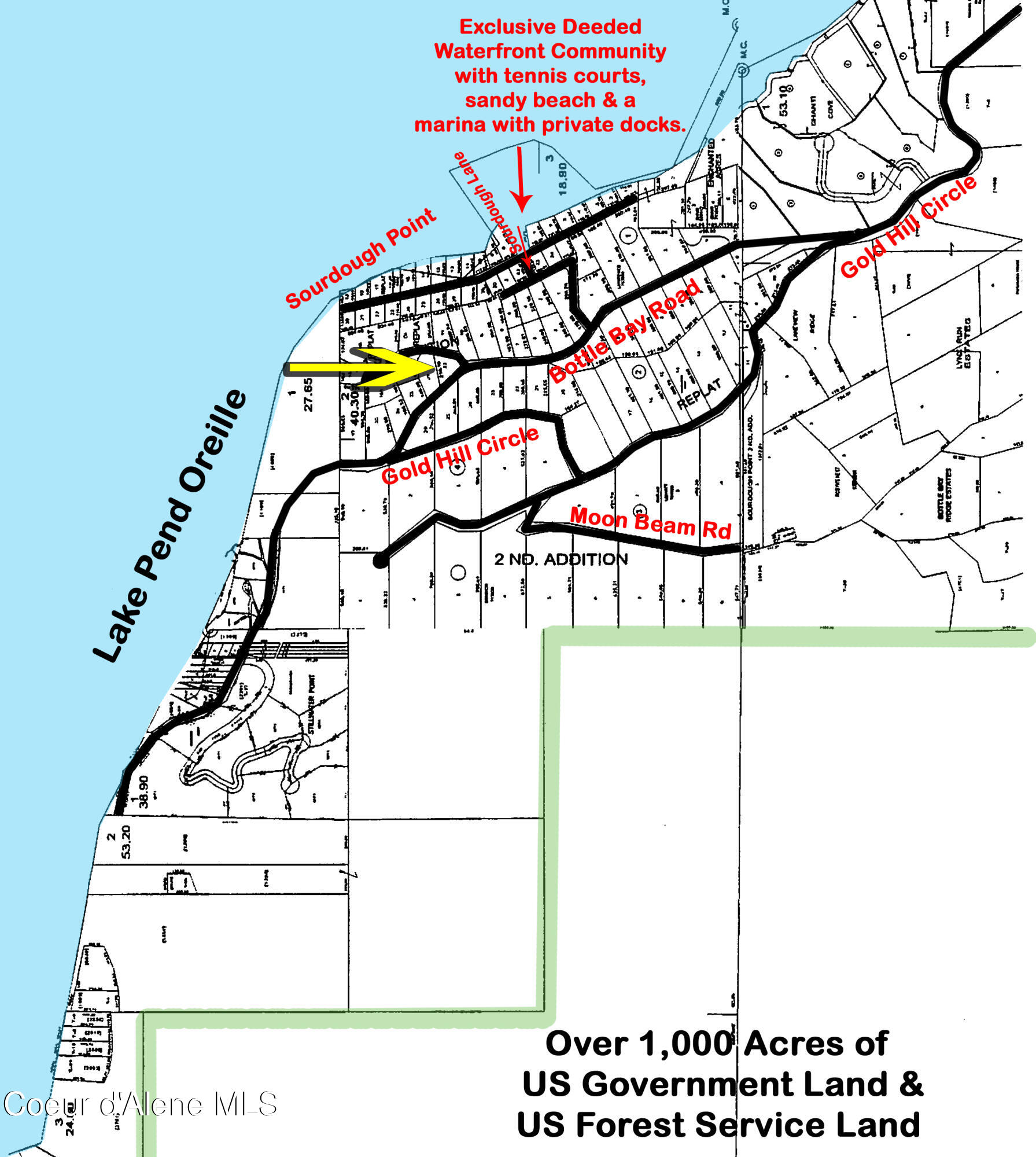 Nka Blue Grouse Road Sagle, ID 83860 - Photo 33 of 41 Showing US lands