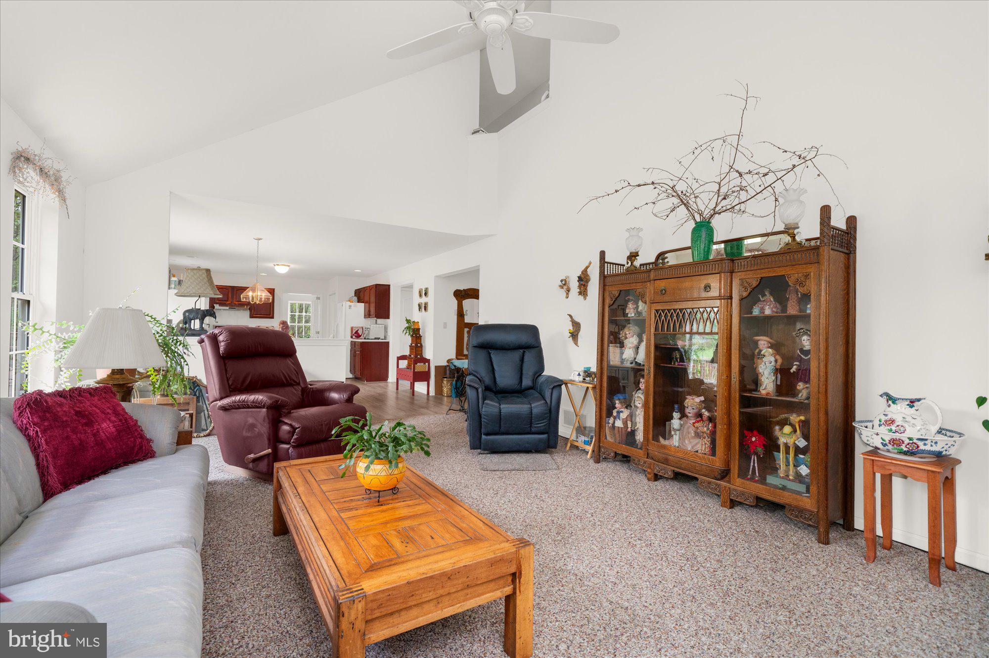 861 Dunkels Church Road Kutztown, PA 19530 - Photo 17 of 55 a living room with furniture and a flat screen tv