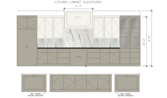 a view of wooden floor