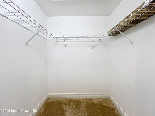 a view of walk in closet