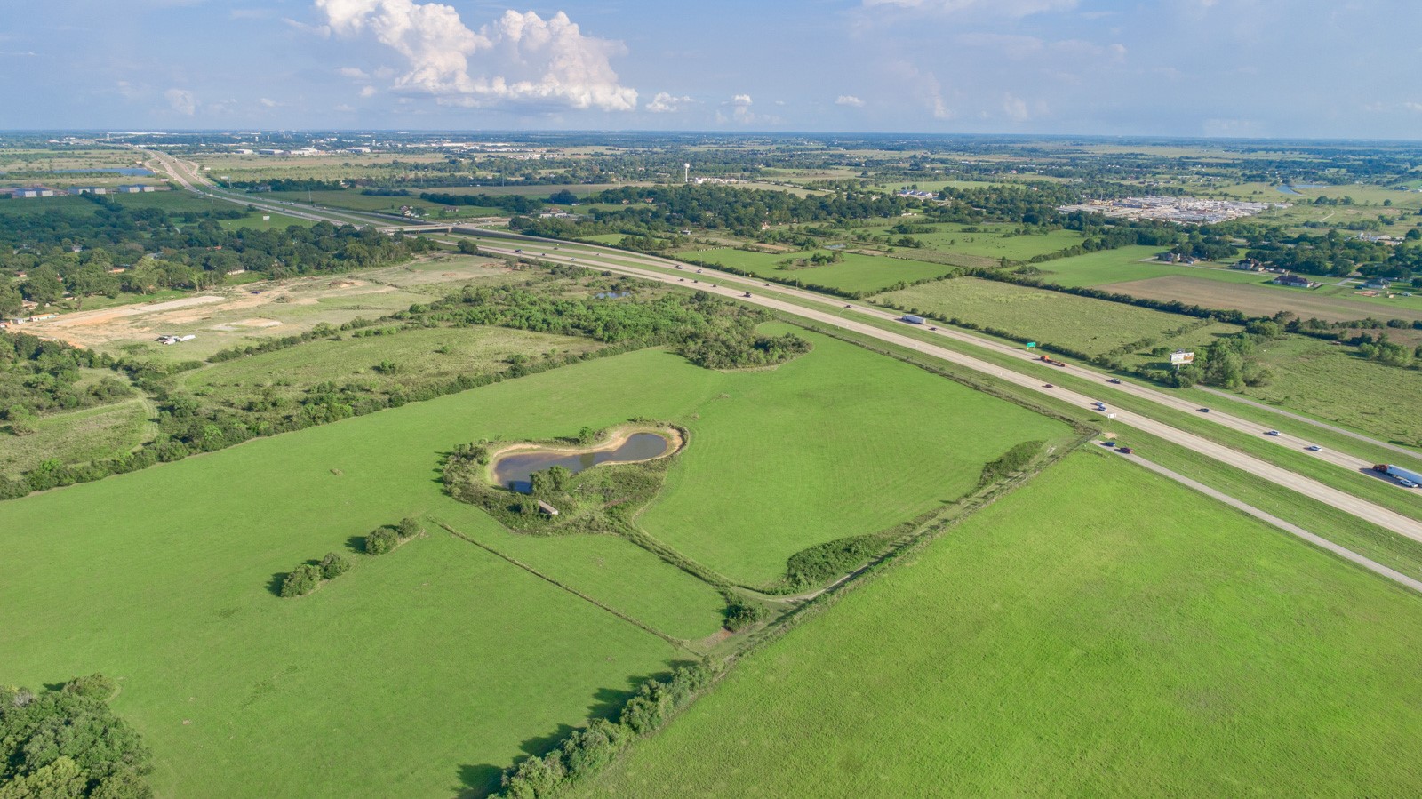 Tbd Richards Road Prairie View, TX 77445 - Photo 5 of 8 a view of a lake with a yard