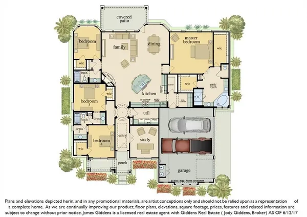 a picture of a floor plan