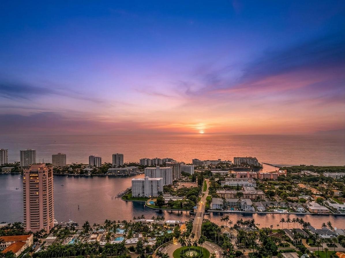 701 East Camino Real, Unit 12G Boca Raton, FL 33432 - Photo 80 of 82 a view of a lake and a city