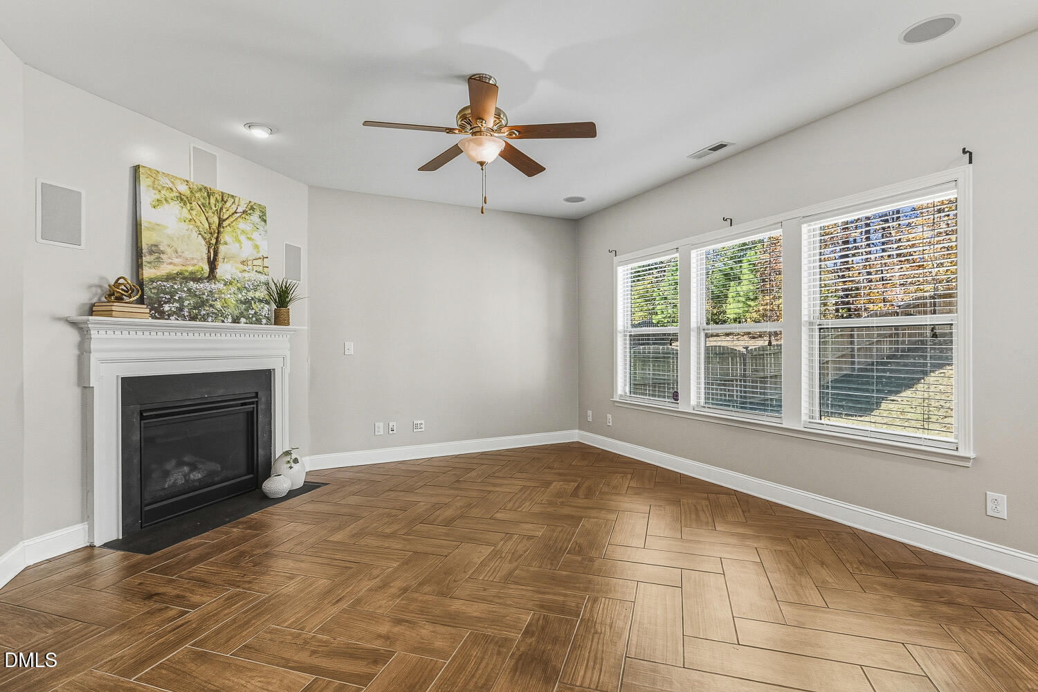 1008 Poplar Street Durham, NC 27703 - Photo 33 of 73 a view of an empty room with a window and fireplace
