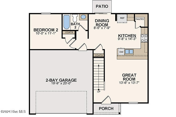 1052 Maple Vw Road Supply, NC 28462 - Photo 2 of 3 DUPONT 1ST FLOOR 4 BEDROOM