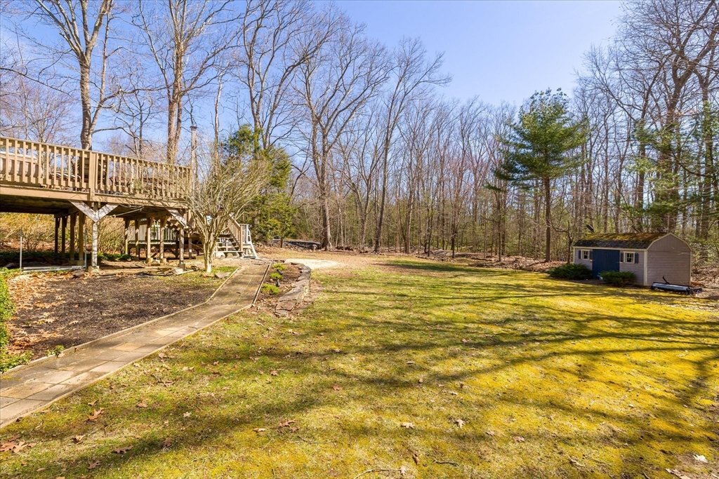 47 Shepard Road Sturbridge, MA 01566 - Photo 24 of 24 a swimming pool with outdoor seating and yard