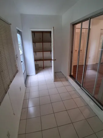 a view of front door