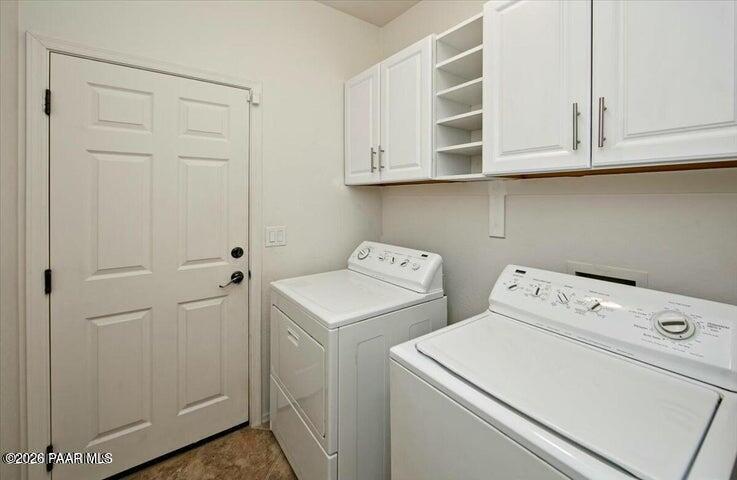 650 North Robles Street Dewey, AZ 86327 - Photo 13 of 13 a view of storage and utility room with washer and dryer