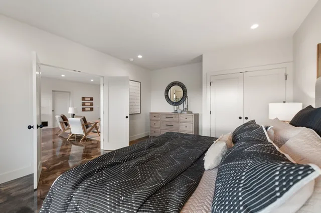 a stove top oven sitting inside of a kitchen
