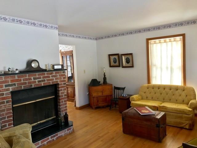 2715 West River Road Sidney, ME 04330 - Photo 8 of 23 LIVING ROOM WITH FIREPLACE