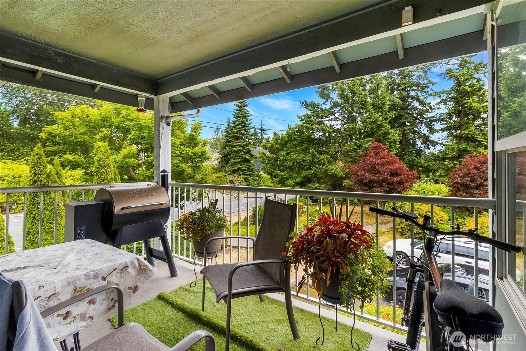 344 East Bellis Fair Parkway Bellingham, WA 98226 - Photo 23 of 40 a view of a balcony with furniture