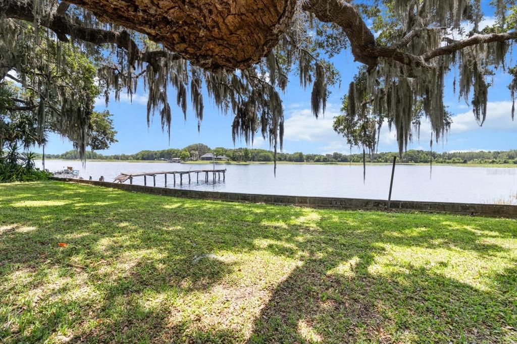 1226 South Telephone Point Road Inverness, FL 34450 - Photo 14 of 43 a view of a swimming pool with a garden