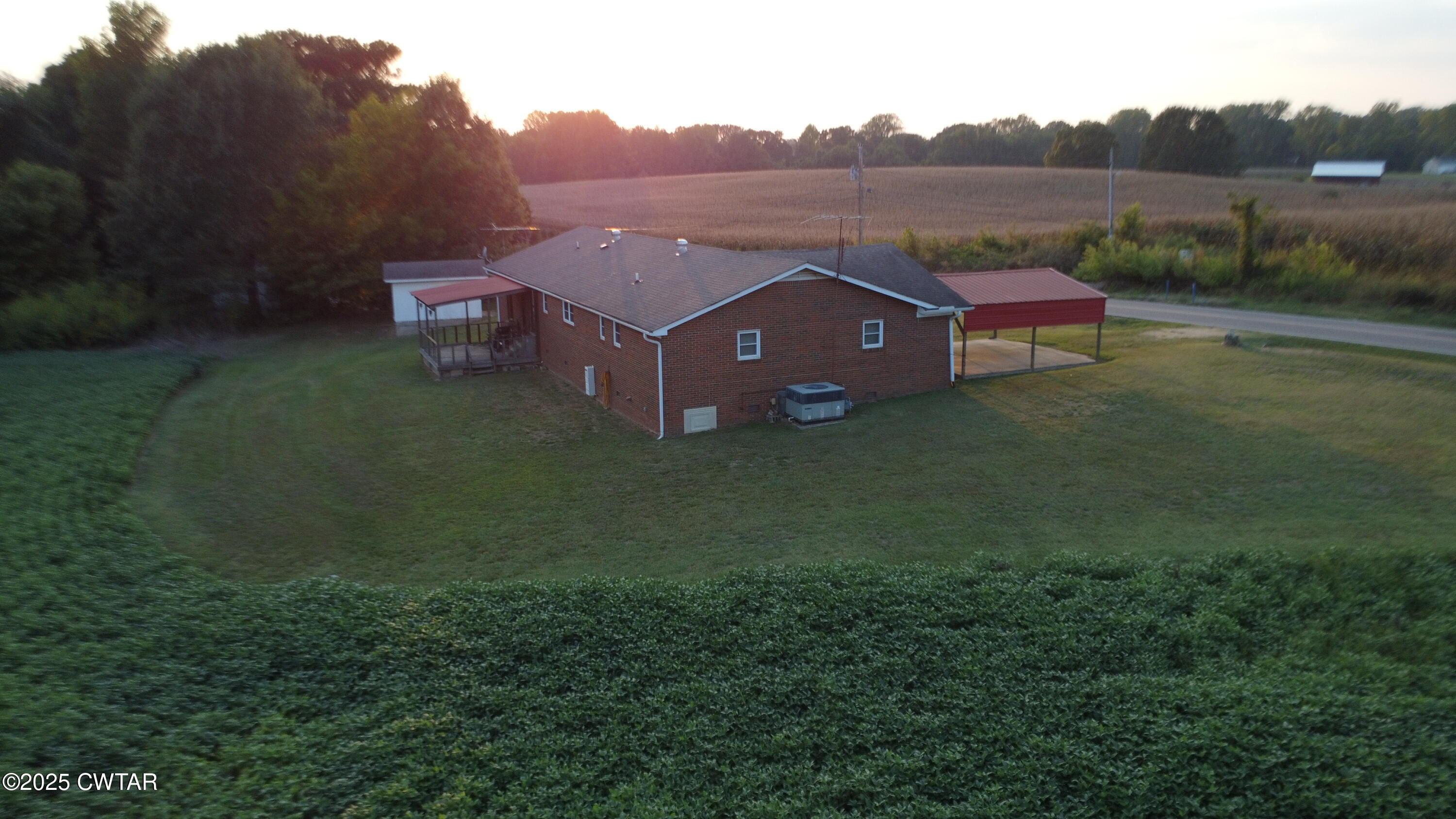 65 Lightfoot Luckett Road Ripley, TN 38063 - Photo 28 of 30 an aerial view of a house with big yard