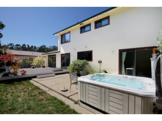 209 Segre Place Santa Cruz, CA 95060 - Photo 19 of 24 a bathroom with sink shower and mirror