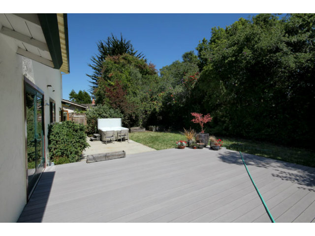 209 Segre Place Santa Cruz, CA 95060 - Photo 21 of 24 a view of a backyard with sitting area
