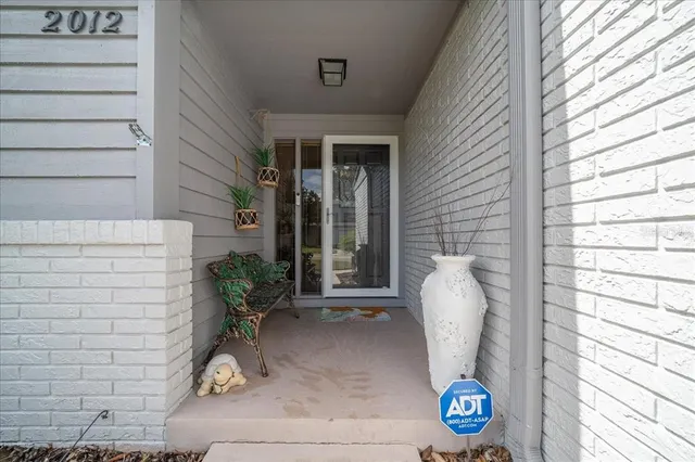 a view of hallway with stairs