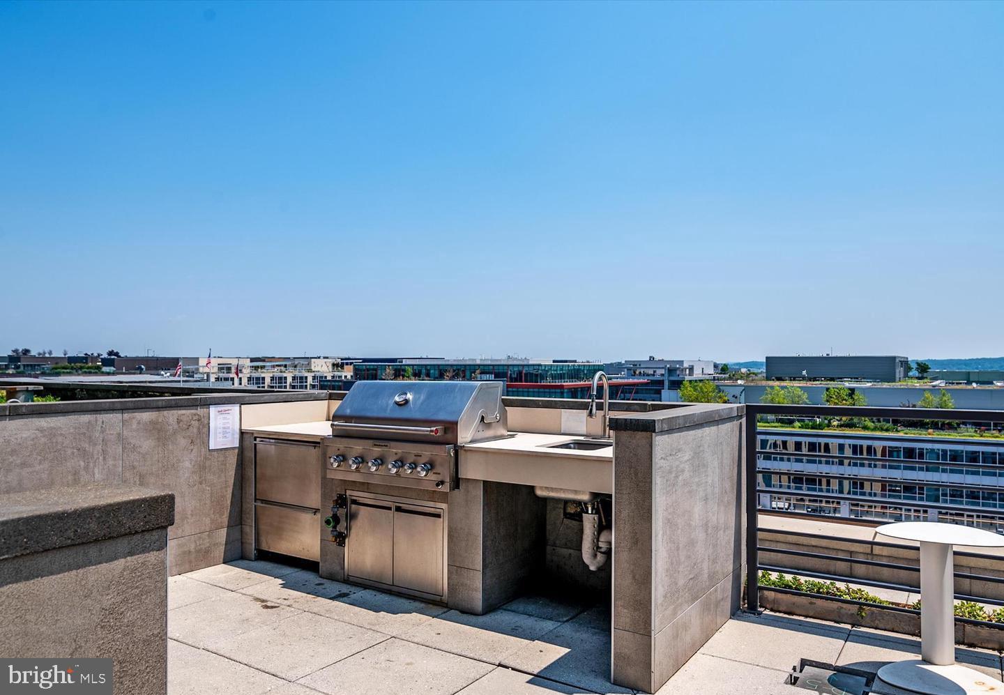 1211 Van Street Southeast, Unit 1201 Washington, DC 20003 - Photo 35 of 60 a view of a balcony with an outdoor space