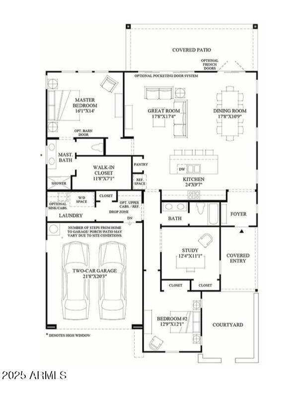 22724 East Poco Calle Queen Creek, AZ 85142 - Photo 55 of 55 Catalan Floorplan- Toll Brothers