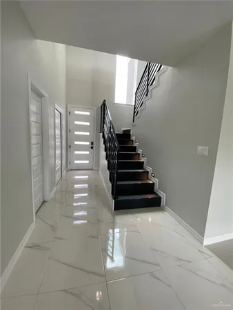 a view of entryway and hall