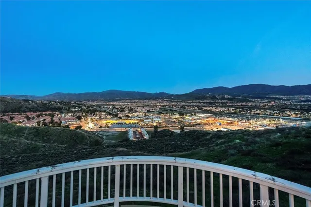 a view of balcony with furniture and outdoor space