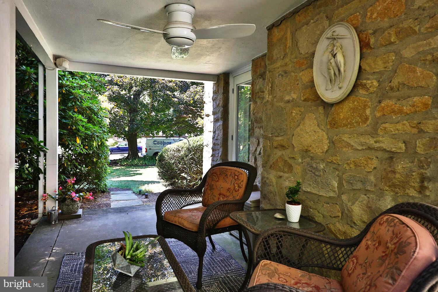 1209 Jericho Road Abington, PA 19001 - Photo 34 of 40 Side sitting porch