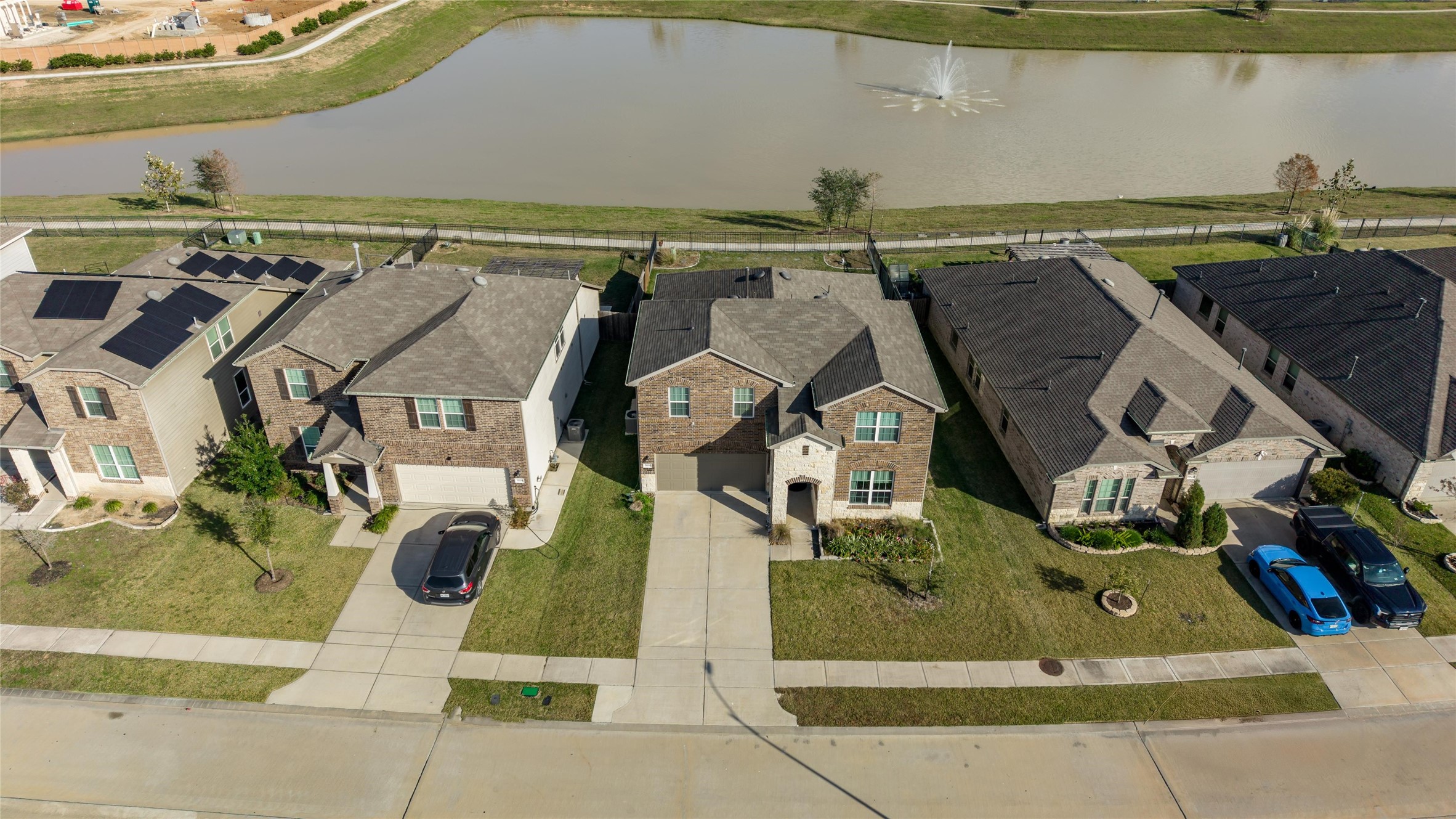 5826 Savanna Pasture Road Katy, TX 77493 - Photo 34 of 45 an aerial view of a house with a yard