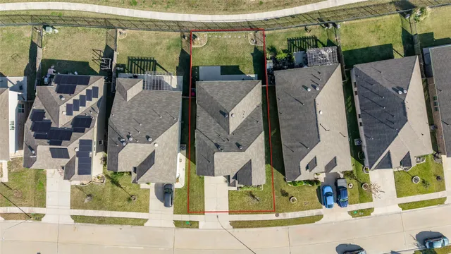 an aerial view of a ocean view