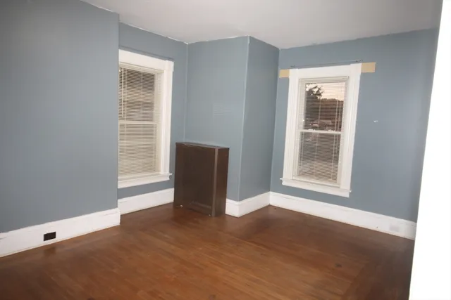 a room with furniture