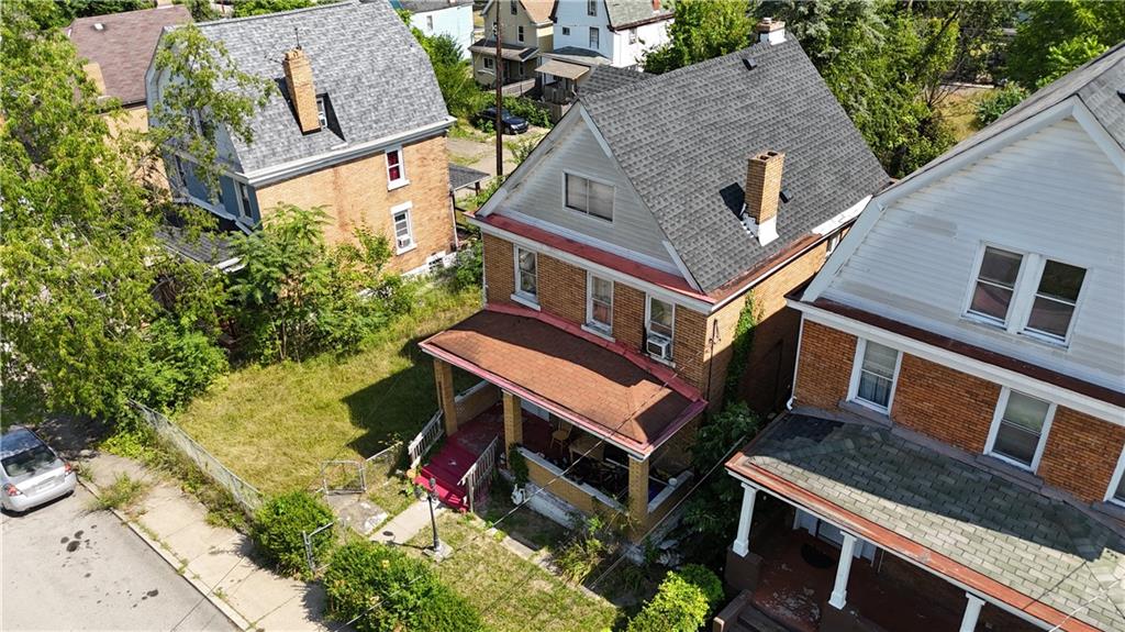 412-414 West Prospect Avenue Pittsburgh, PA 15205 - Photo 7 of 7 an aerial view of a house with a yard
