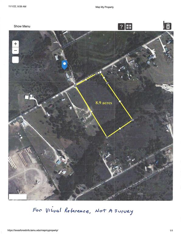 Tbd Linda Road Milford, TX 76670 - Photo 13 of 13 a black and white photo of a tree