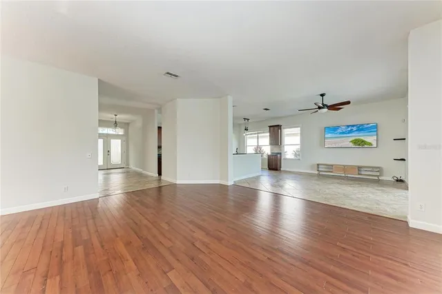 a view of a kitchen with a stove cabinets and a kitchen