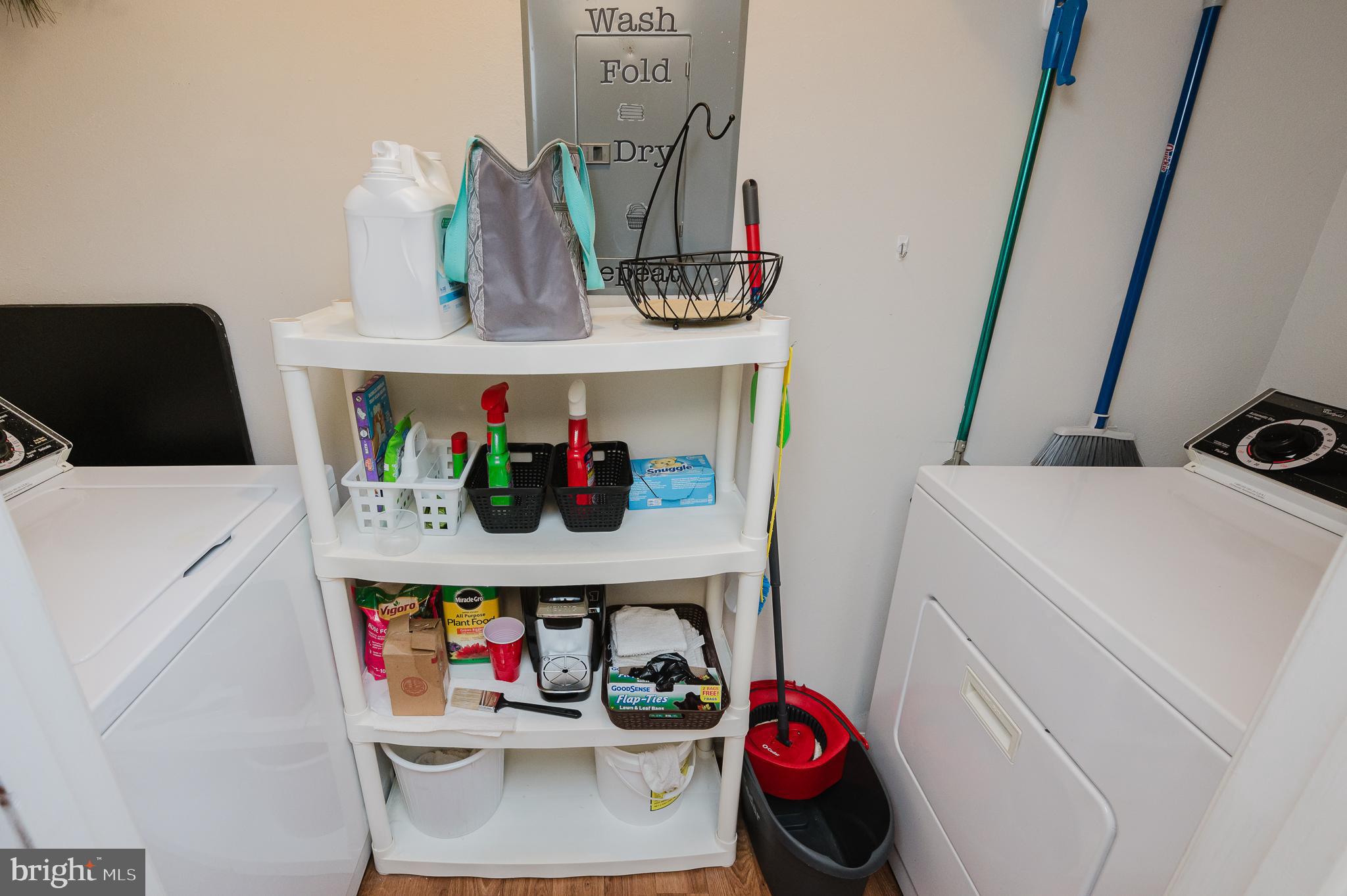 606 Churchill Road, Unit E Bel Air, MD 21014 - Photo 21 of 29 a utility room with dryer and washer
